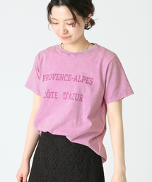 snowウォッシュロゴTシャツ