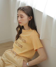 snowウォッシュロゴTシャツ