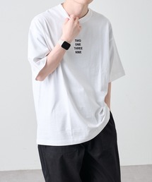 COLONY 2139 | 前後刺繍BIGシルエットTシャツ / 両面刺繍ルーズシルエットTee(Tシャツ/カットソー)