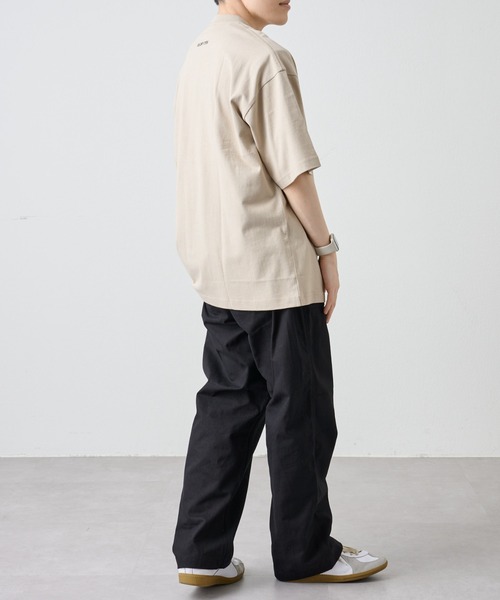 COLONY 2139（コロニートゥーワンスリーナイン）の「前後刺繍BIGシルエットTシャツ / 両面刺繍ルーズシルエットTee（Tシャツ/カットソー・メンズ・ホワイト/ブラック/グレイッシュベージュ・MEDIUM/LARGE）」の12枚目の写真