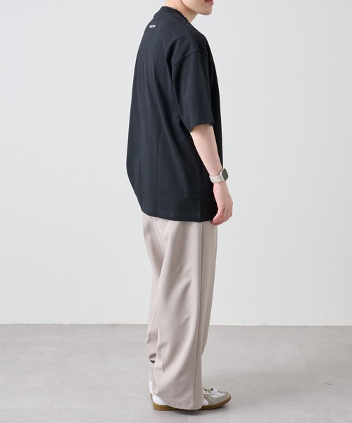 COLONY 2139（コロニートゥーワンスリーナイン）の「前後刺繍BIGシルエットTシャツ / 両面刺繍ルーズシルエットTee（Tシャツ/カットソー・メンズ・ホワイト/ブラック/グレイッシュベージュ・MEDIUM/LARGE）」の19枚目の写真