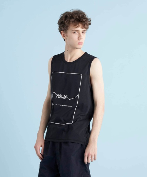 NANGA（ナンガ）の「DRY MIX FRAME LOGO T/T/ドライミックス