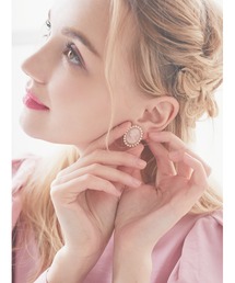 Maison de FLEUR | カメオピアス(ピアス(両耳用))