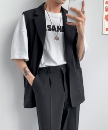 シングルテーラードジレ