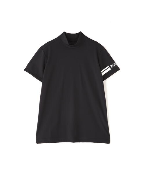 PGG モックネックTシャツ-ヴァイスシュヴァルツ 撃ち穿つ赤い牙