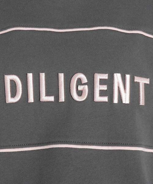 PINK-latte（ピンクラテ）の「◆【コットン100％】3DロゴししゅうTシャツ（Tシャツ/カットソー・キッズ・ブルー/オフホワイト/ベビーピンク/チャコールグレー・14/15 /16）」の10枚目の写真