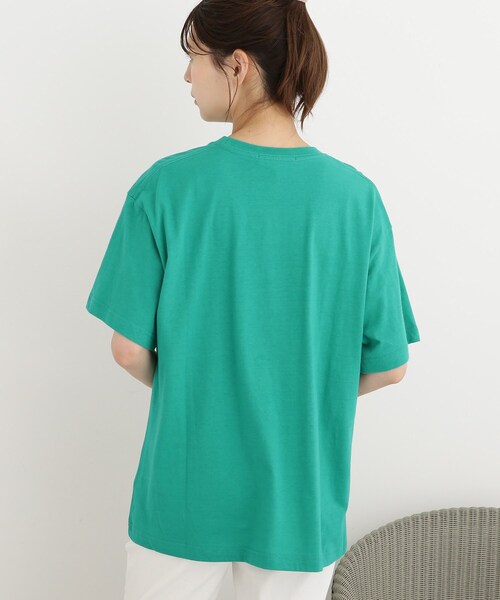 Cutie Blonde（キューティーブロンド）の「◆【S-L】アニマルプリントTシャツ（Tシャツ/カットソー・レディース・ブラック/オフホワイト/グリーン/ベージュ系その他3/ホワイト系3/ピンク系・01/02/03）」の7枚目の写真