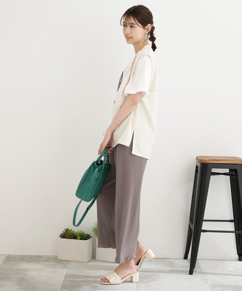 Cutie Blonde（キューティーブロンド）の「◆【S-L】アニマルプリントTシャツ（Tシャツ/カットソー・レディース・ブラック/オフホワイト/グリーン/ベージュ系その他3/ホワイト系3/ピンク系・01/02/03）」の16枚目の写真