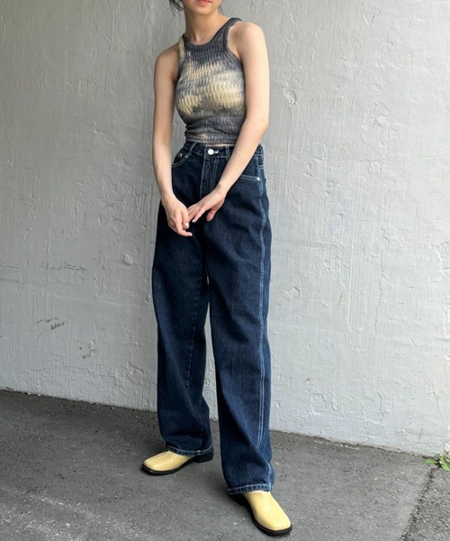 ALAND（エーランド）の「3.3Field Trip／SUMMER DENIM パンツ　2299891（デニムパンツ・レディース・ライトブルー/ブルー・SMALL/MEDIUM）」の7枚目の写真