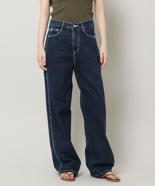 ALAND（エーランド）の「3.3Field Trip／SUMMER DENIM パンツ　2299891（デニムパンツ・レディース・ライトブルー/ブルー・SMALL/MEDIUM）」の3枚目の写真