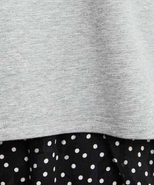 FRAPBOIS（フラボア）の「DBカット（Tシャツ/カットソー・レディース・ネイビー/トップグレー・1/2）」の7枚目の写真