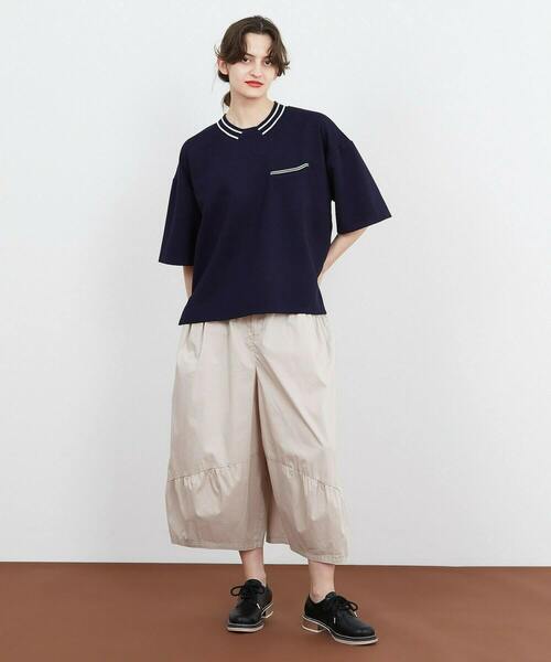 FRAPBOIS（フラボア）の「DBカット（Tシャツ/カットソー・レディース・ネイビー/トップグレー・1/2）」の19枚目の写真