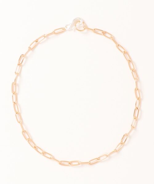 Q（キュー）の「チェーンフックネックレス（ネックレス・レディース・ゴールド・ONE SIZE）」の3枚目の写真