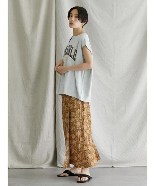 AMERICAN HOLIC（アメリカンホリック）の「カレッジロゴカットプルオーバー1（Tシャツ/カットソー・レディース・ホワイト系その他・L/M）」の6枚目の写真