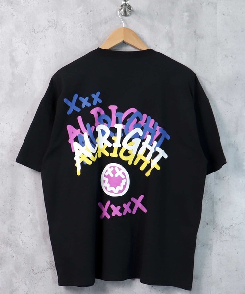 お値下げ❗️フレームワーク　スーパー100sビッグシルエットコート　ネイビー38 セール】ビッグシルエットプリントTシャツ（Tシャツ/カットソー