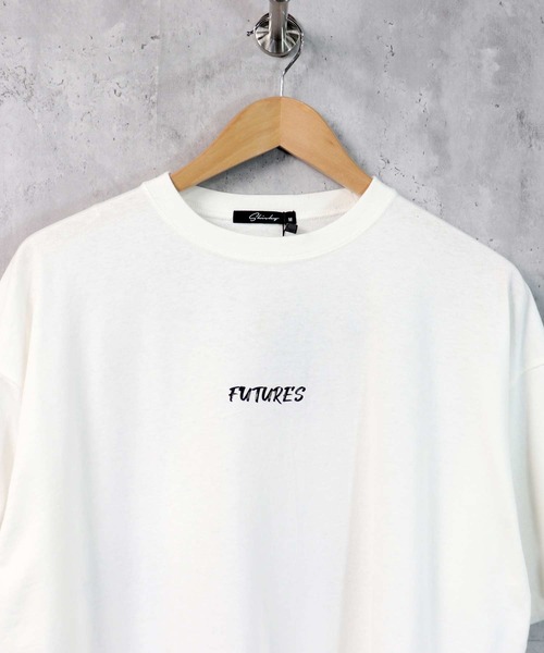 SHISKY（シスキー）の「ビッグシルエットプリントTシャツ（Tシャツ/カットソー・メンズ・ブラック/ベージュ/オフホワイト/ミント/ラベンダー/ホワイト系/ホワイト系1/ブラック系/ブラック系1・M/L/XL）」の10枚目の写真