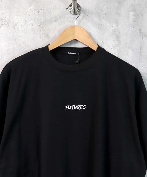 SHISKY（シスキー）の「ビッグシルエットプリントTシャツ（Tシャツ/カットソー・メンズ・ブラック/ベージュ/オフホワイト/ミント/ラベンダー/ホワイト系/ホワイト系1/ブラック系/ブラック系1・M/L/XL）」の18枚目の写真