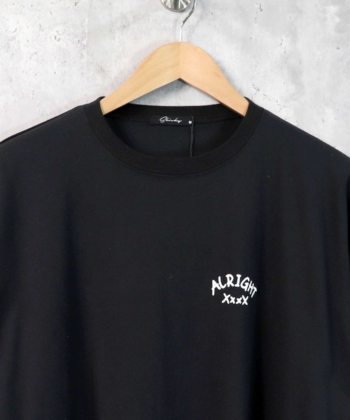 SHISKY（シスキー）の「ビッグシルエットプリントTシャツ（Tシャツ/カットソー・メンズ・ブラック/ベージュ/オフホワイト/ミント/ラベンダー/ホワイト系/ホワイト系1/ブラック系/ブラック系1・M/L/XL）」の21枚目の写真