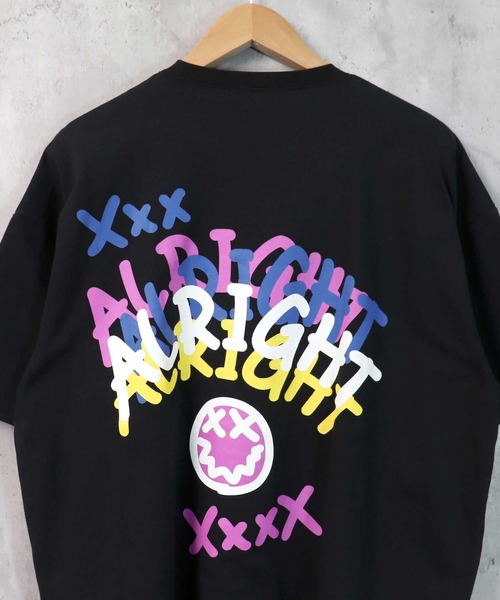 SHISKY（シスキー）の「ビッグシルエットプリントTシャツ（Tシャツ/カットソー・メンズ・ブラック/ベージュ/オフホワイト/ミント/ラベンダー/ホワイト系/ホワイト系1/ブラック系/ブラック系1・M/L/XL）」の22枚目の写真