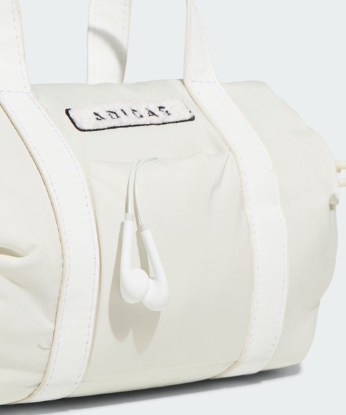 adidas(アディダス)の「軽量 キルティング ドラムポーチ【adidas Golf/アディダスゴルフ】(ドラムバッグ・レディース・オフホワイト/ブラック/ブラウン・FREE)」の9枚目の写真