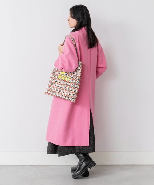 Casselini(キャセリーニ)の「Casselini(キャセリーニ)ジオメトリック刺繍トート(トートバッグ・レディース・ブラック/ピンク/ブルー・FREE)」の14枚目の写真