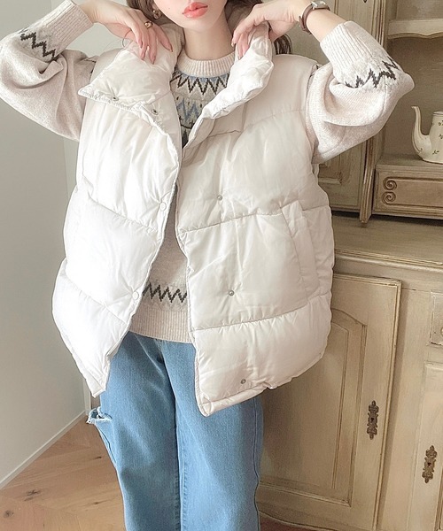 セール】【累計販売枚数1万枚突破！】オーバーサイズスタンドカラー