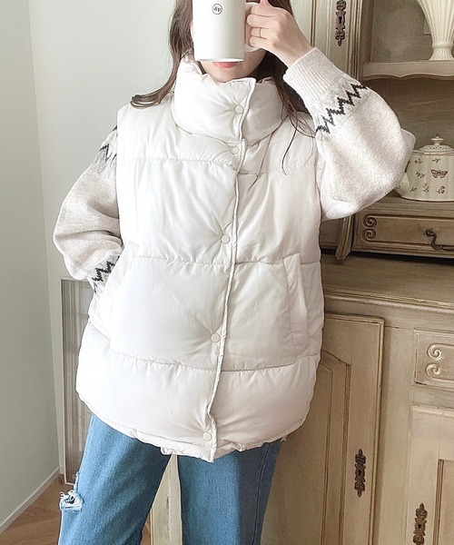 セール】【累計販売枚数1万枚突破！】オーバーサイズスタンドカラー