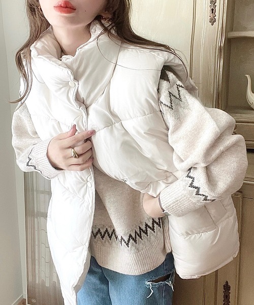 セール】【累計販売枚数1万枚突破！】オーバーサイズスタンドカラー