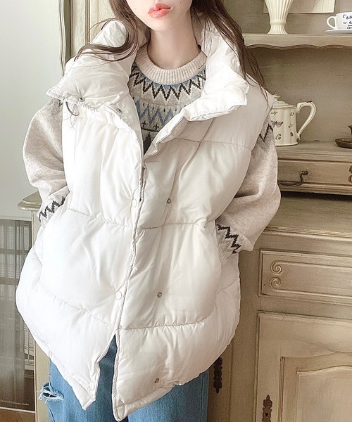 セール】【累計販売枚数1万枚突破！】オーバーサイズスタンドカラー