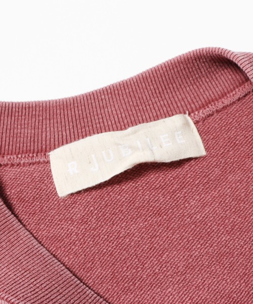 R JUBILEE(アールジュビリー)の「R JUBILEE/アール ジュビリー RJ BASIC PRINT SWEAT スウェット(スウェット・レディース・ヘザーグレー/エンジ/セージグリーン・FREE)」の8枚目の写真