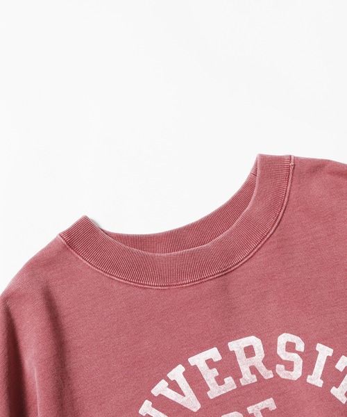 R JUBILEE(アールジュビリー)の「R JUBILEE/アール ジュビリー RJ BASIC PRINT SWEAT スウェット(スウェット・レディース・ヘザーグレー/エンジ/セージグリーン・FREE)」の6枚目の写真