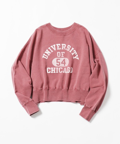 R JUBILEE(アールジュビリー)の「R JUBILEE/アール ジュビリー RJ BASIC PRINT SWEAT スウェット(スウェット・レディース・ヘザーグレー/エンジ/セージグリーン・FREE)」の7枚目の写真