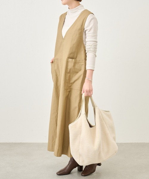 BEARDSLEY（ビアズリー）の「コットンジャンパースカート：低身長・高