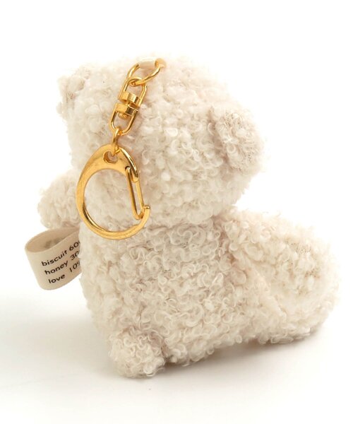 apres les cours(アプレレクール)の「tiny bear キーホルダー(おもちゃ・キッズ・ベージュ/アイボリー・FREE)」の12枚目の写真