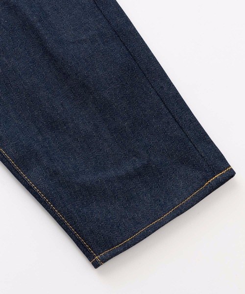 SEA（シー）の「藍染 セルヴィッチ ワサビデニム（デニムパンツ・レディース・ネイビー・1/0）」の11枚目の写真