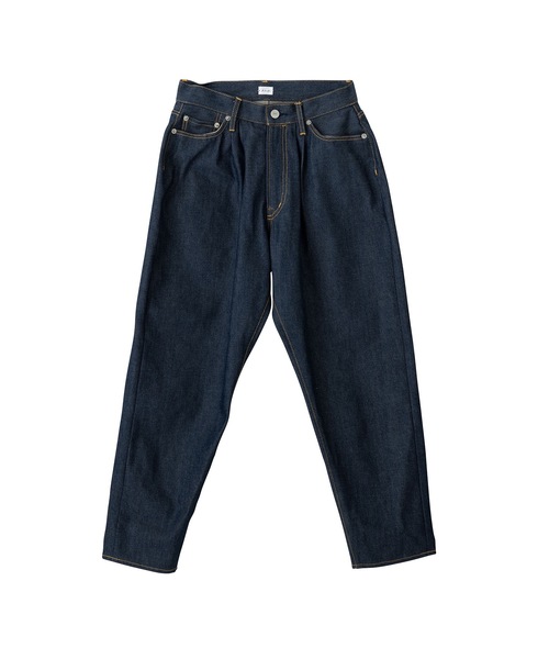 SEA（シー）の「藍染 セルヴィッチ ワサビデニム（デニムパンツ・レディース・ネイビー・1/0）」の12枚目の写真