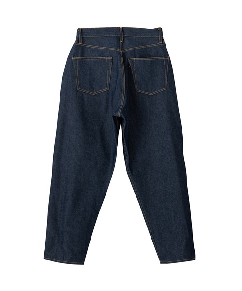 SEA（シー）の「藍染 セルヴィッチ ワサビデニム（デニムパンツ・レディース・ネイビー・1/0）」の13枚目の写真