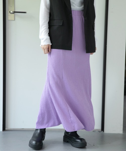 GLOBAL WORK(グローバルワーク)の「マーメイドスカート/AND YUA ANY/347899(スカート・キッズ・ブラック/パープル系その他5・150cm/160cm)」の4枚目の写真