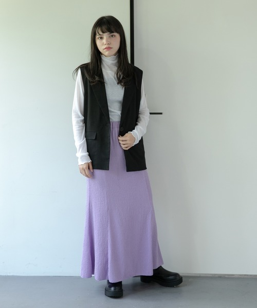 GLOBAL WORK(グローバルワーク)の「マーメイドスカート/AND YUA ANY/347899(スカート・キッズ・ブラック/パープル系その他5・150cm/160cm)」の5枚目の写真