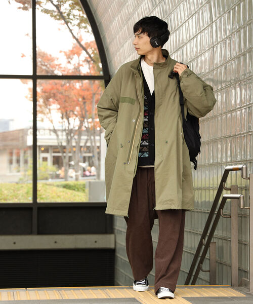 BEAMS HEART（ビームスハート）の「BEAMS HEART / アソート レトロ ビッグ カーディガン（カーディガン/ボレロ・メンズ・ベージュ/ネイビー/ブラック系その他/ブラック系その他2・SMALL/MEDIUM/LARGE）」の16枚目の写真