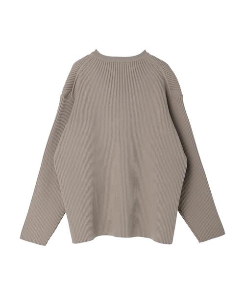 CRAFT STANDARD BOUTIQUE(クラフトスタンダードブティック)の「ライトニットリブBIGプルオーバー *◆(ニット/セーター・メンズ・ブラック/アイボリー/モカ・LL/M/L)」の15枚目の写真