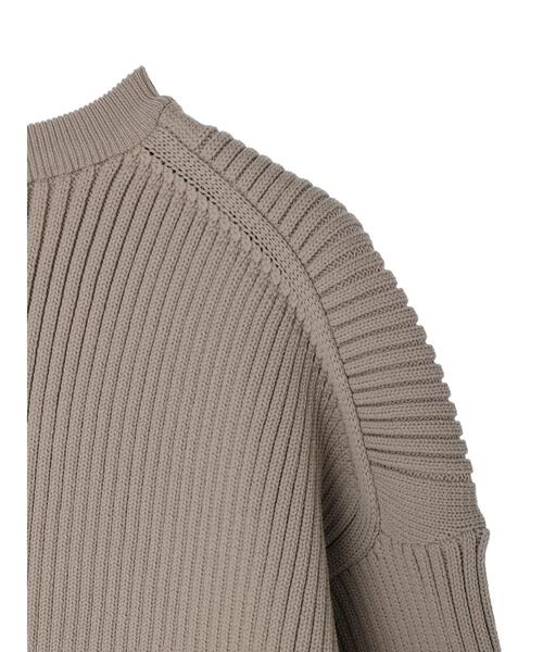 CRAFT STANDARD BOUTIQUE(クラフトスタンダードブティック)の「ライトニットリブBIGプルオーバー *◆(ニット/セーター・メンズ・ブラック/アイボリー/モカ・LL/M/L)」の11枚目の写真