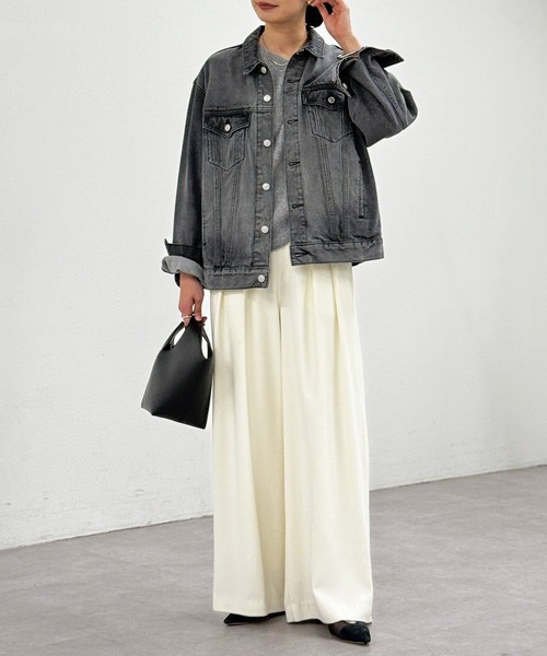 羽織るだけでサマになる！/MONN.:. デニムジャケット（デニム