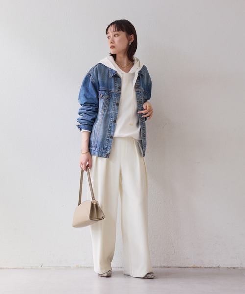 羽織るだけでサマになる！/MONN.:. デニムジャケット（デニム