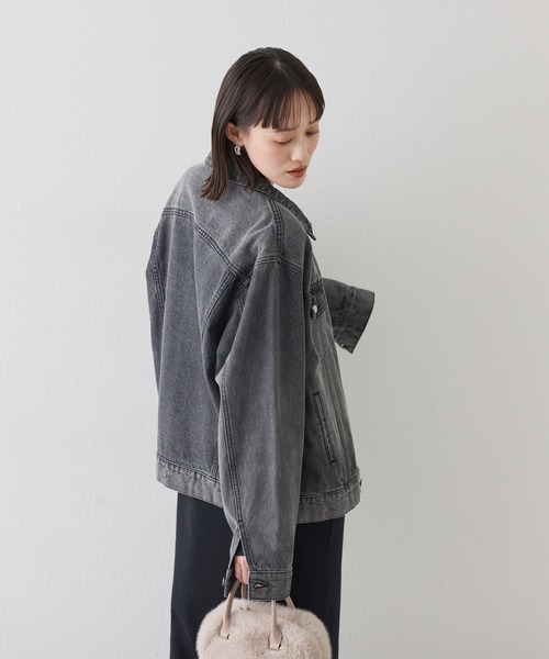 羽織るだけでサマになる！/MONN.:. デニムジャケット（デニム