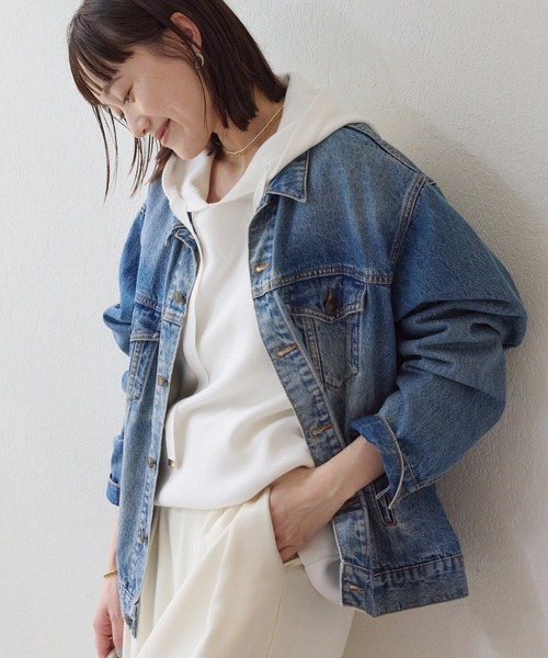 羽織るだけでサマになる！/MONN.:. デニムジャケット（デニム