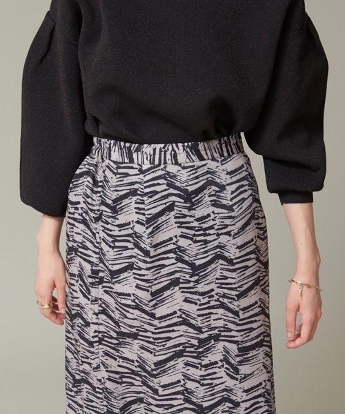 NOMINE（ノミネ）の「オリジナルプリントマーメイドマキシスカート（スカート・レディース・ブラウン/グリーン/グレイッシュベージュ・S/M）」の17枚目の写真