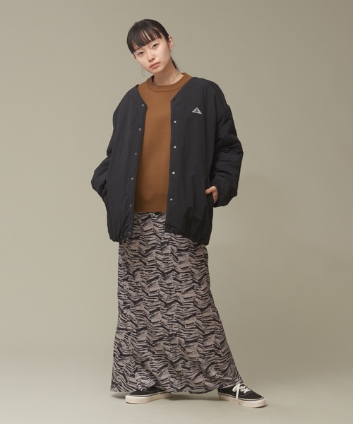 NOMINE（ノミネ）の「オリジナルプリントマーメイドマキシスカート（スカート・レディース・ブラウン/グリーン/グレイッシュベージュ・S/M）」の13枚目の写真