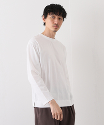 EDIFICE SELECT | シルキー コットン 長袖 Tシャツ(Tシャツ/カットソー)