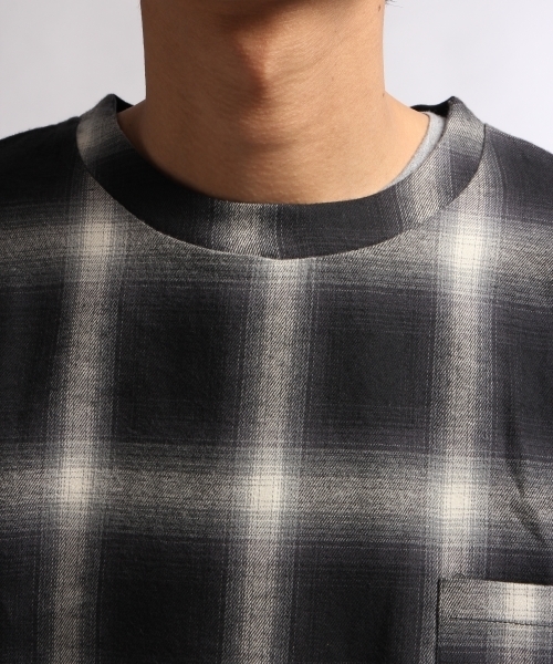 HARE（ハレ）の「フハクキリカエガラプルオーバー(HARE)（Tシャツ/カットソー・メンズ・ホワイト/ブラック/ネイビー/ダークネイビー/ブラック系その他/ダークブルー・SMALL/MEDIUM）」の13枚目の写真